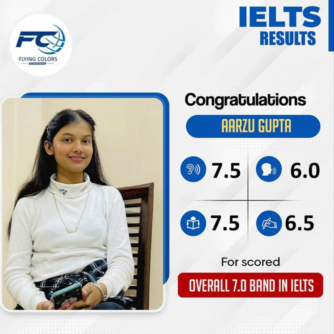 Aarzu Gupta - IELTS