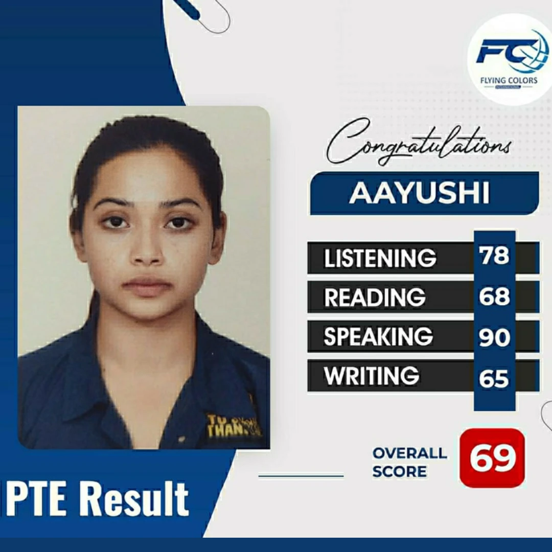 aayushi - PTE