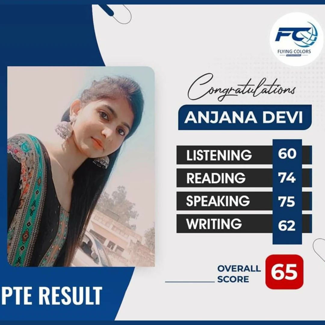 Anjana - IELTS