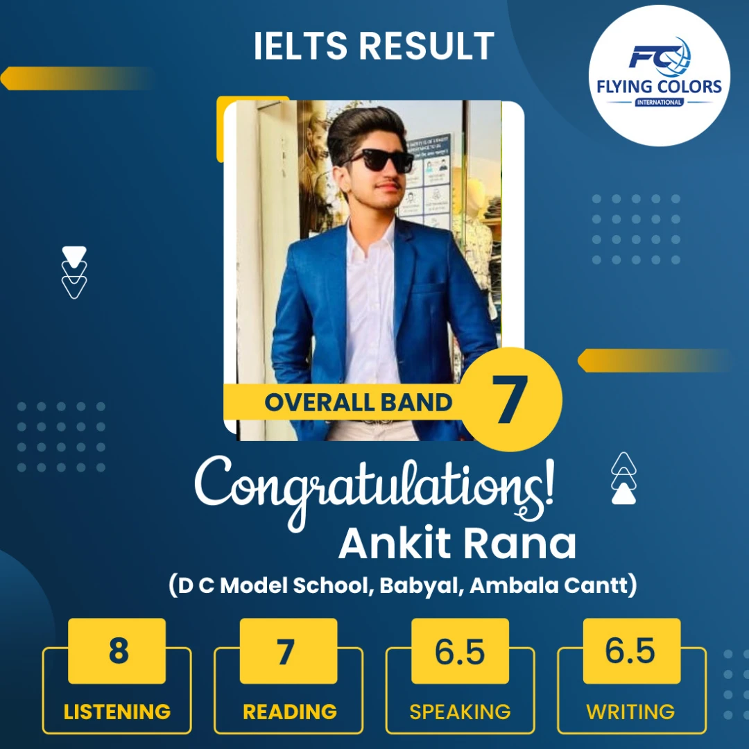 Ankit Rana - IELTS