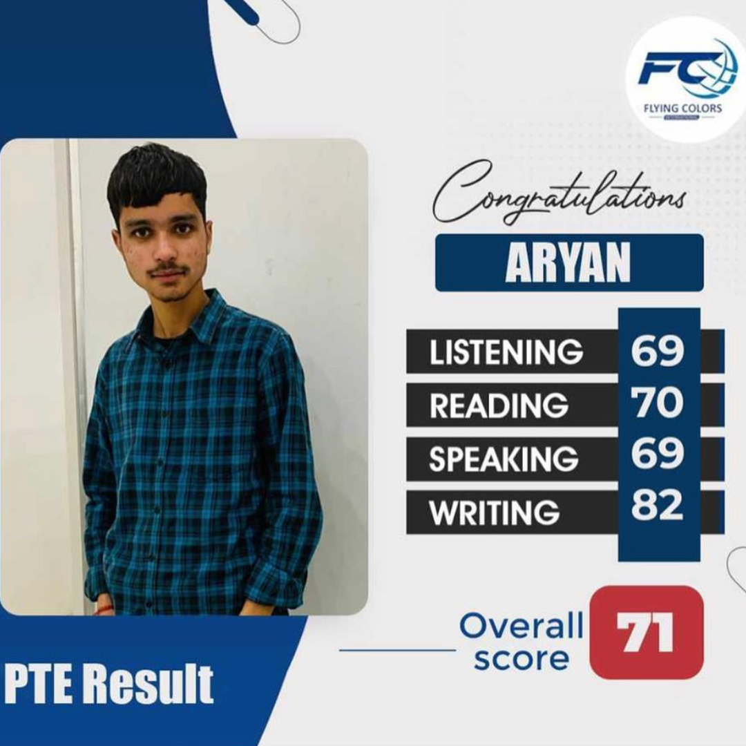 Aryan - PTE