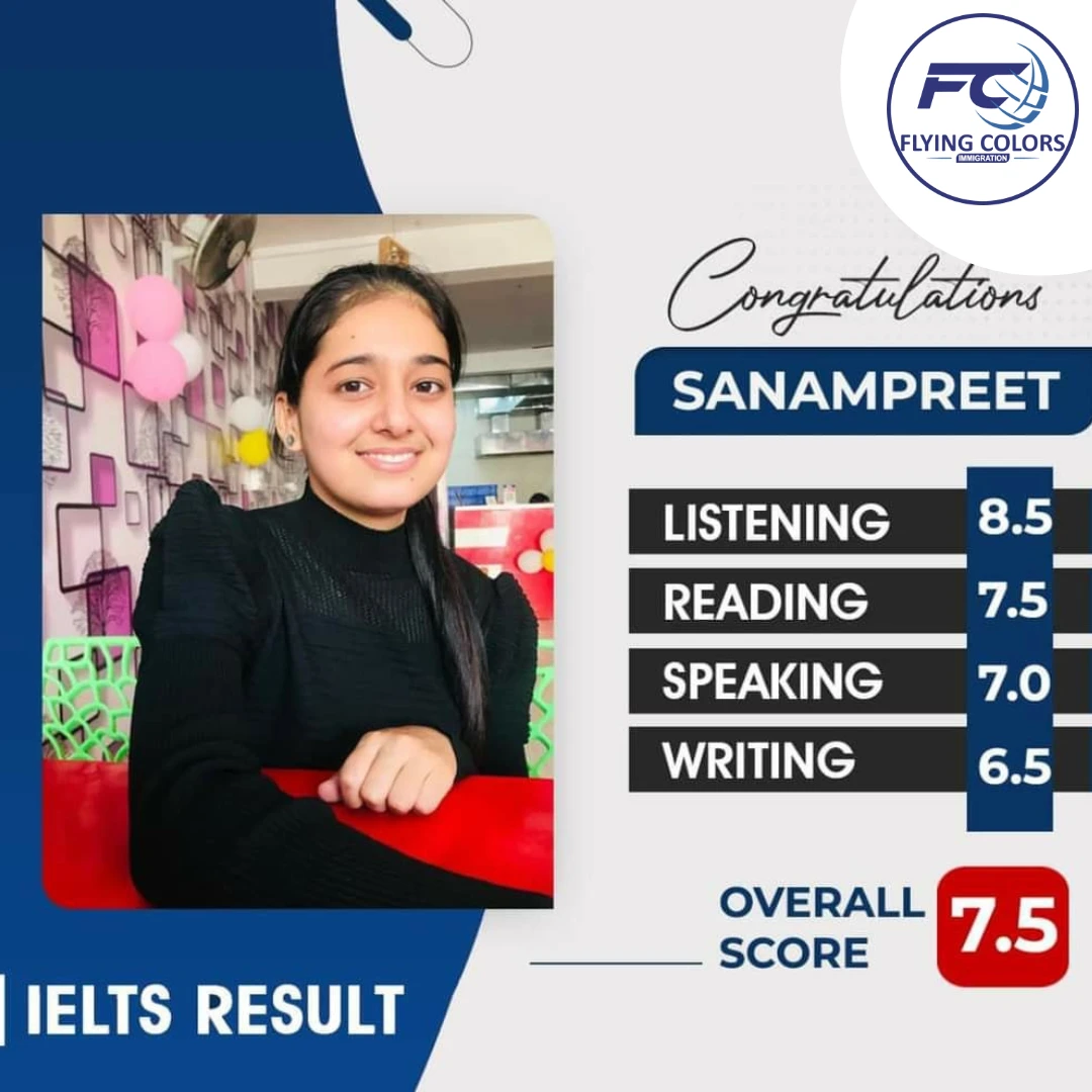 Sanampreet - IELTS