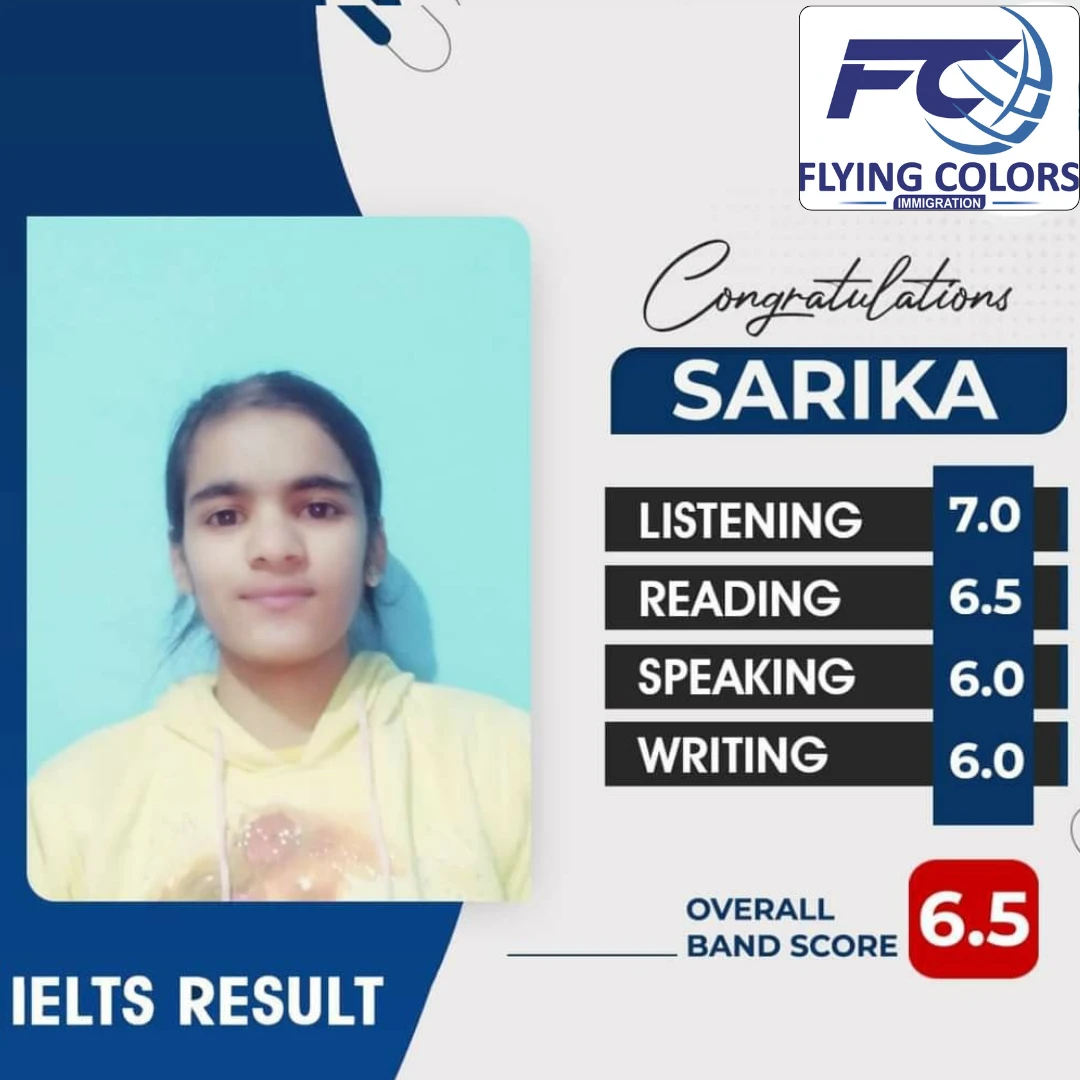 Sarika - IELTS