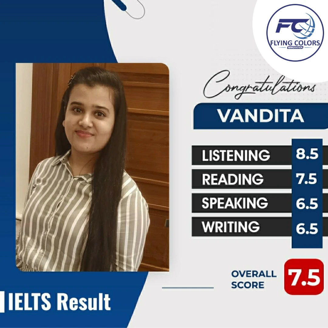 Vandita - IELTS