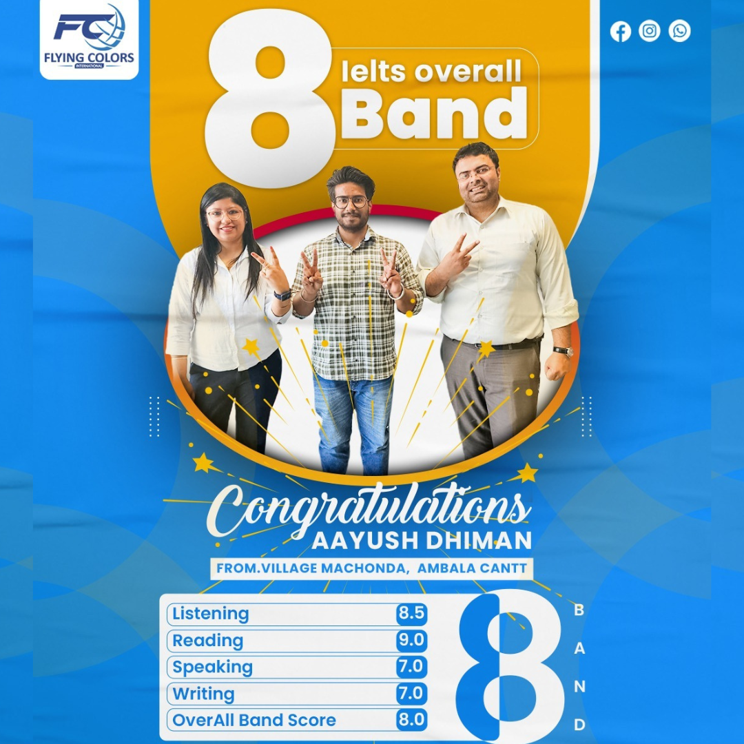 Ayush IELTS 8 Band